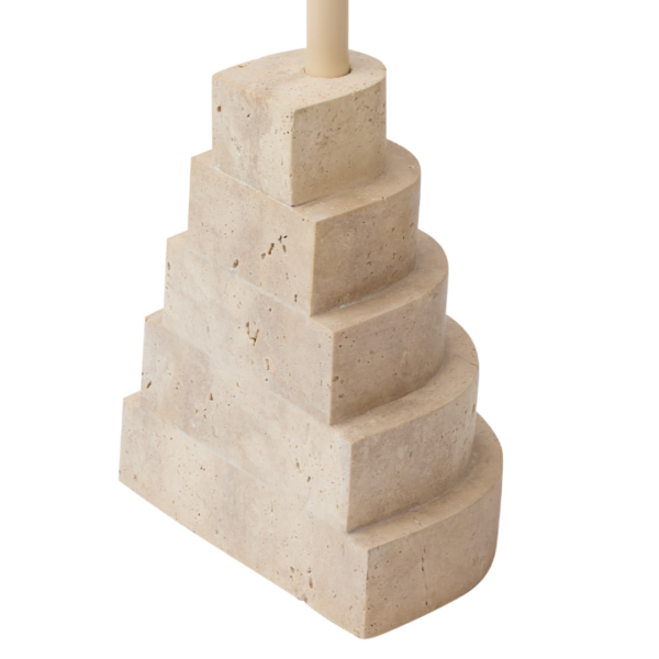 2 Šoninis staliukas Solum – Light Sand / Travertine