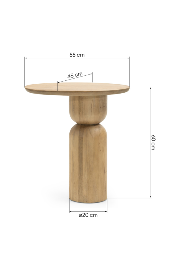 7 Šoninis staliukas Lun