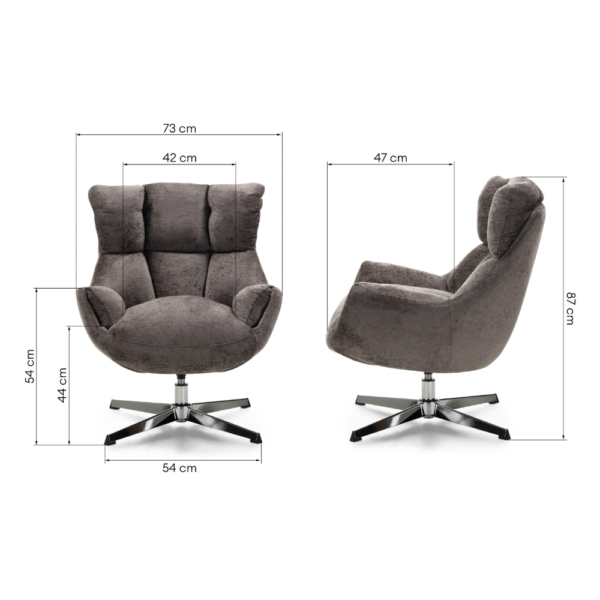 Sukamasis fotelis Monza