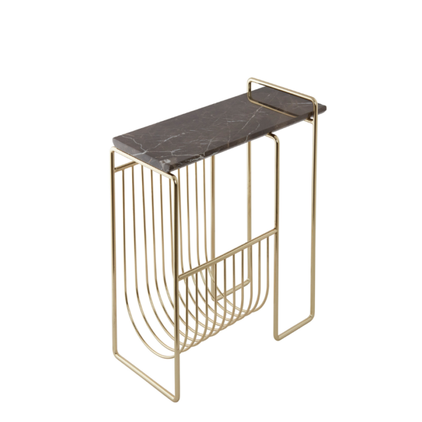 7 Sino Žurnalinis Staliukas Gold