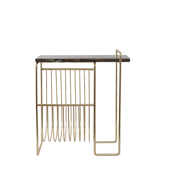 8 Sino Žurnalinis Staliukas Gold