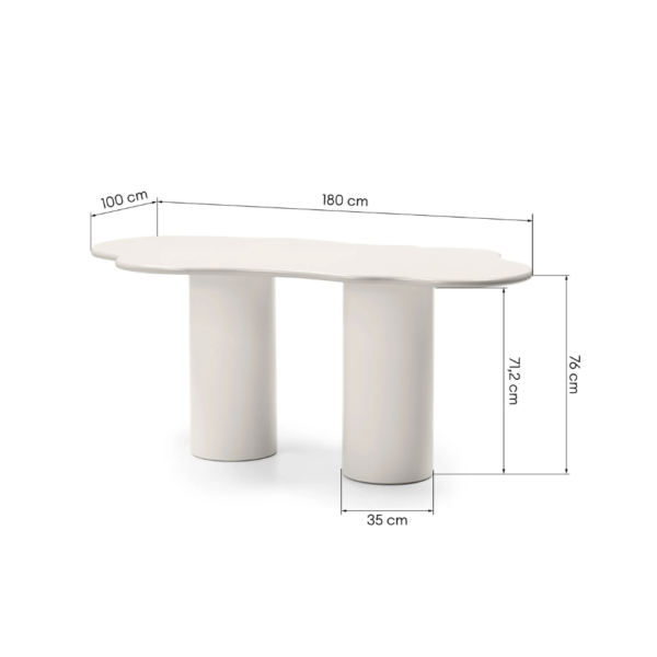 Dizainas be pavadinimo Valgomojo stalas Den